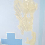 Novodobý nátěr byl postupně mechanicky odstraněn. Původní malba byla hodně poškozená, ale podle zbytků bylo možné provést přesnou rekonstrukci