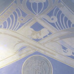 Postup rekonstrukce malby na zafixovanou originální vrstvu