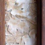 Původní barevnost výzdoby byla dohledávána i na skrytých částech štukové výzdoby (např. v zádveří