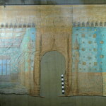 Zadní prospekt. Stav při dokumentaci v roce 2005. Prospekt bude restaurován v další fázi prací