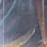 Malbu harlekýna bylo nutné především očistit a zafixovat