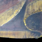 Detail malby po vyčištění a fixáži