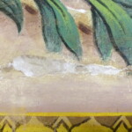 Defekty byly následně vytmeleny novou maltou…