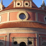 Část fasády Rondelu po rekonstrukci