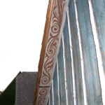 Prkno okřídlí. Stav po restaurování