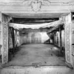 Pohled na jeviště krátce po druhé světové válce (foto Čestmír Šíla)